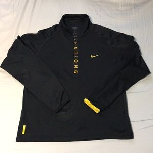 Nike Fit Dry LIVESTRONG Pullover half zip Running